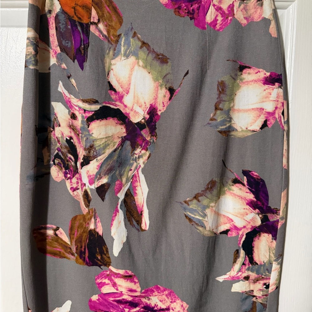 Trina Turk Multicolor Floral Pencil Skirt